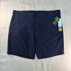 Pro Tour Mens Golf Shorts Navy Blue MotionPlay 360 Stretch UPF 30 Size 42 NEW